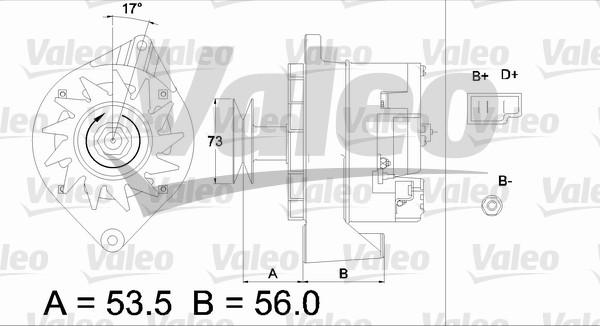 Valeo 436215 - Генератор avtolavka.club