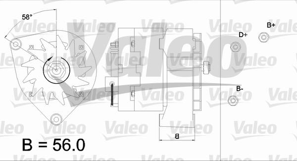 Valeo 436211 - Генератор avtolavka.club