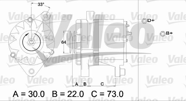 Valeo 436235 - Генератор avtolavka.club