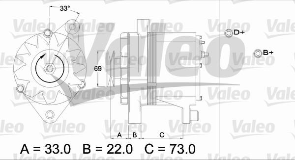 Valeo 436236 - Генератор avtolavka.club