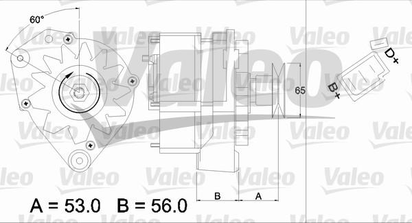 Valeo 436220 - Генератор avtolavka.club