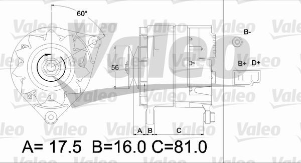 Valeo 436223 - Генератор avtolavka.club