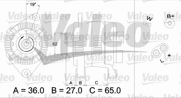 Valeo 436276 - Генератор avtolavka.club