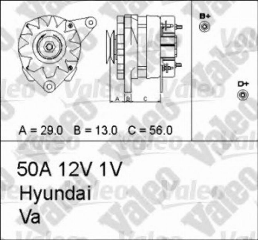 Valeo 436747 - Генератор avtolavka.club