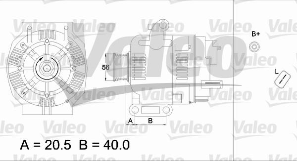 Valeo 436750 - Генератор avtolavka.club