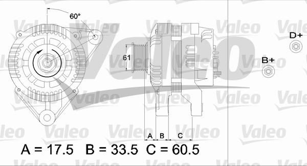 Valeo 436719 - Генератор avtolavka.club