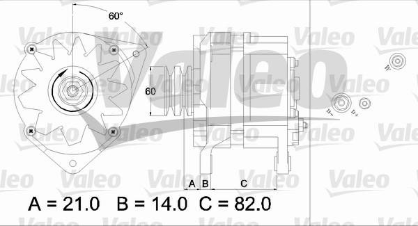 Valeo 436786 - Генератор avtolavka.club