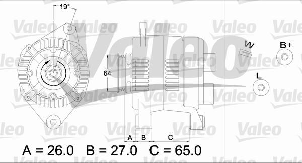 Valeo 436737 - Генератор avtolavka.club