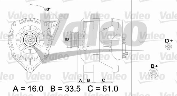 Valeo 436720 - Генератор avtolavka.club