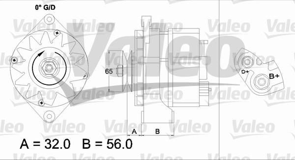 Valeo 436727 - Генератор avtolavka.club