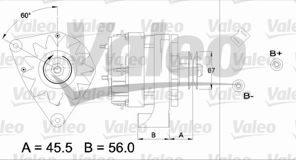 Valeo 433440 - Генератор avtolavka.club