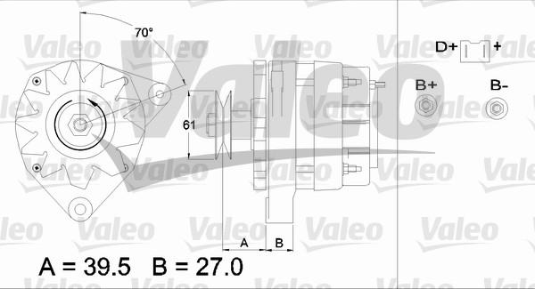 Valeo 433414 - Генератор avtolavka.club