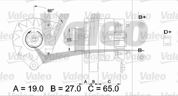 Valeo 433489 - Генератор avtolavka.club