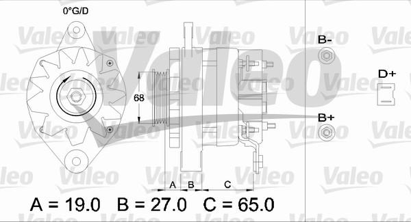 Valeo 433420 - Генератор avtolavka.club