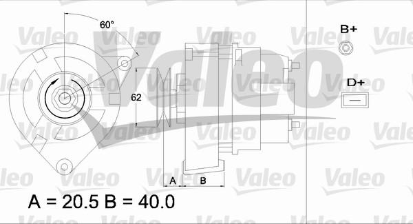 Valeo 433352 - Генератор avtolavka.club