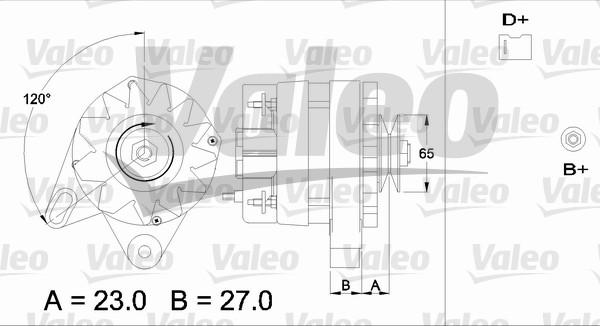 Valeo 433387 - Генератор avtolavka.club