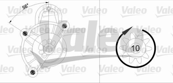 Valeo 433324 - Стартер avtolavka.club