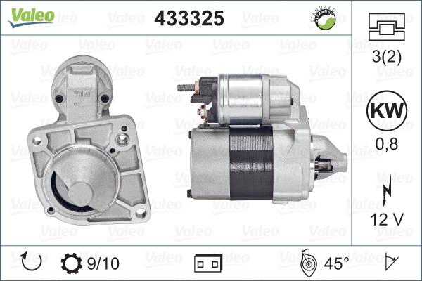 Valeo 433325 - Стартер avtolavka.club