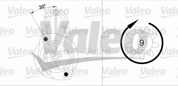 Valeo 433294 - Стартер avtolavka.club