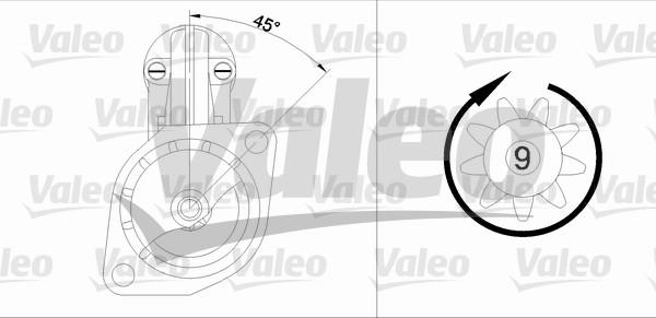 Valeo 433298 - Стартер avtolavka.club