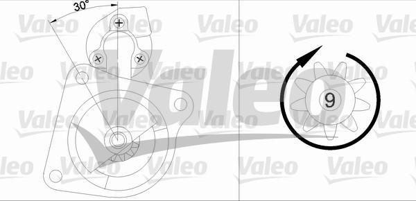 Valeo 433282 - Стартер avtolavka.club