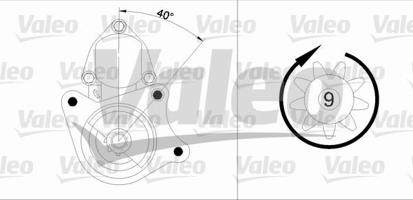 Valeo 433277 - Стартер avtolavka.club