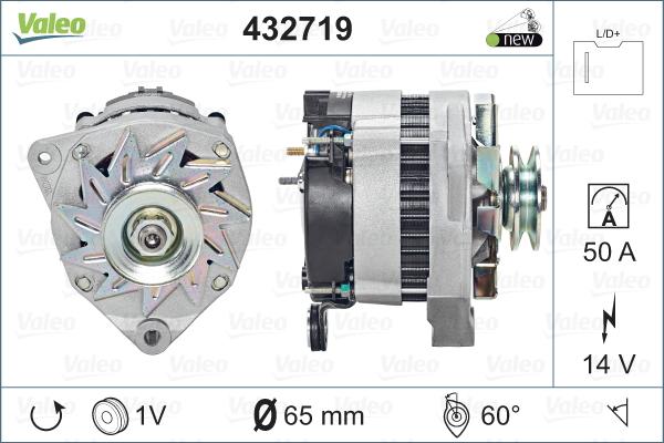 Valeo 432719 - Генератор avtolavka.club