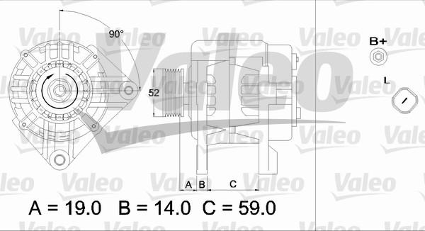 Valeo 437424 - Генератор avtolavka.club