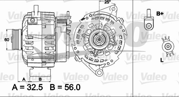 Valeo 437509 - Генератор avtolavka.club