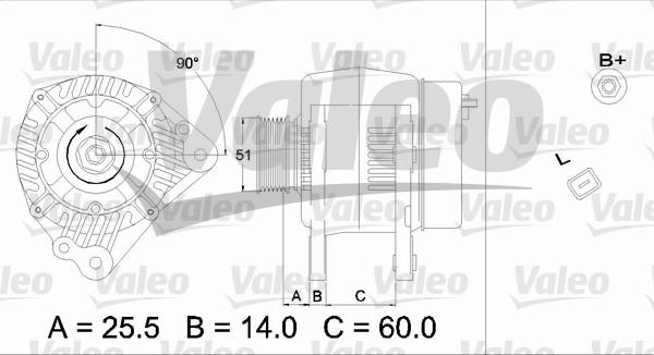 Valeo 437169 - Генератор avtolavka.club