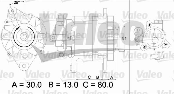 Valeo 437135 - Генератор avtolavka.club