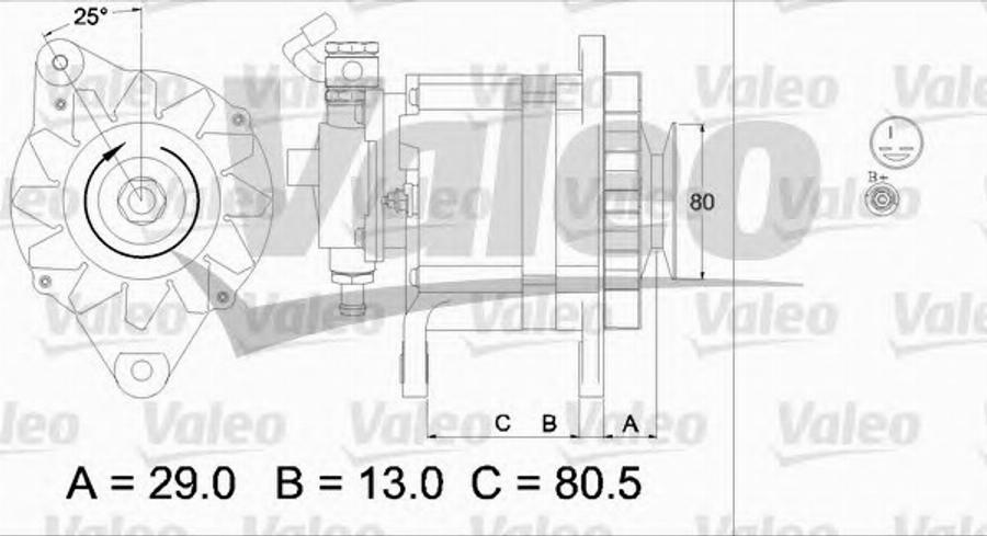 Valeo 437131 - Генератор avtolavka.club