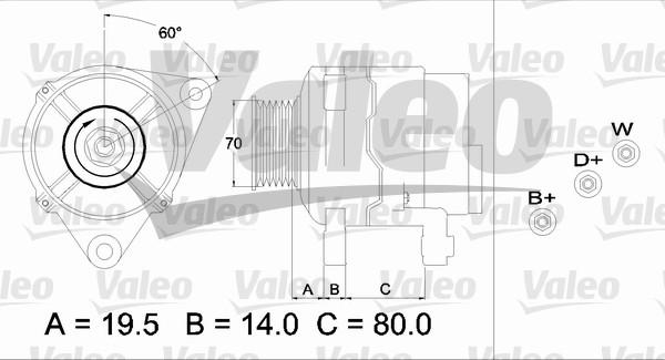 Valeo 437391 - Генератор avtolavka.club