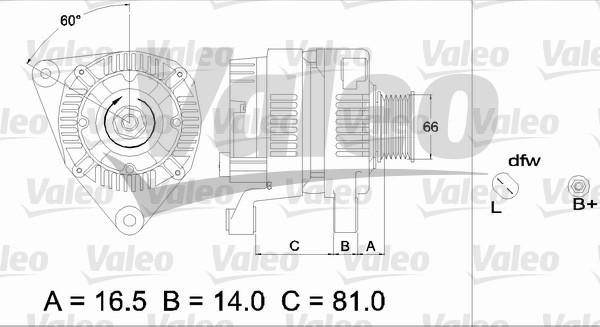 Valeo 437365 - Генератор avtolavka.club