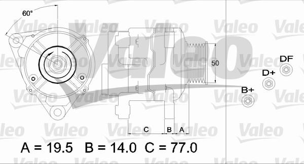 Valeo 437389 - Генератор avtolavka.club