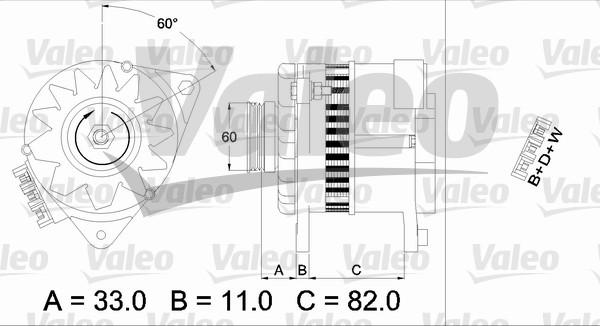 Valeo 437378 - Генератор avtolavka.club