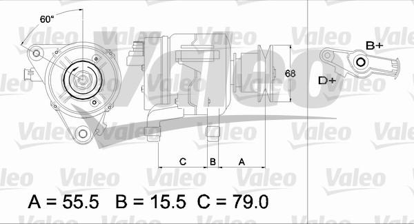 Valeo 437218 - Генератор avtolavka.club