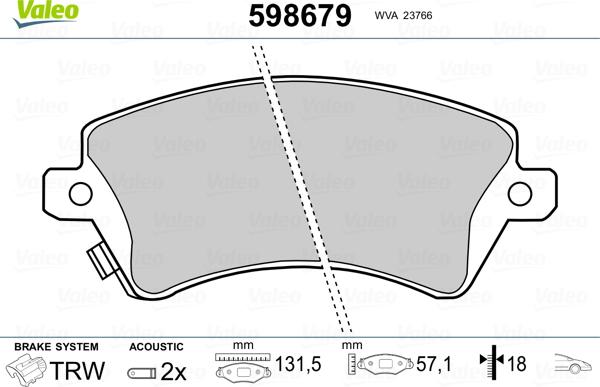 BOSCH 986424735 - Гальмівні колодки, дискові гальма avtolavka.club