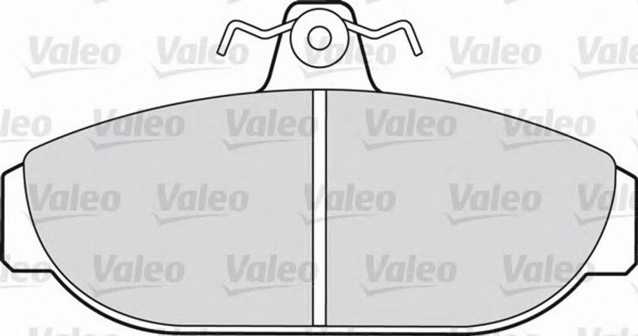 Valeo 540 414 - Гальмівні колодки, дискові гальма avtolavka.club