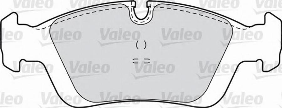 Valeo 540 489 - Гальмівні колодки, дискові гальма avtolavka.club
