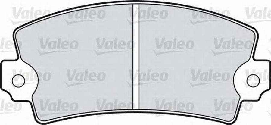 Valeo 540 315 - Гальмівні колодки, дискові гальма avtolavka.club