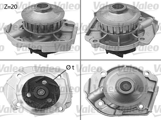 Valeo 506397 - Водяний насос avtolavka.club