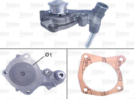 Valeo 506287 - Водяний насос avtolavka.club