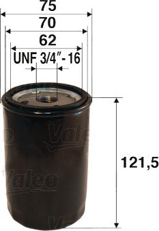 Valeo 586052 - Масляний фільтр avtolavka.club