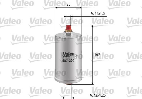 Valeo 587205 - Масляний фільтр avtolavka.club