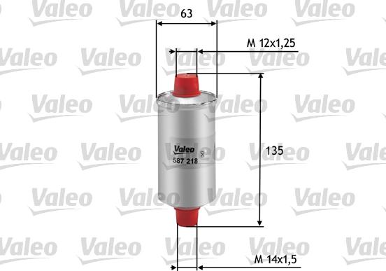 Valeo 587218 - Масляний фільтр avtolavka.club