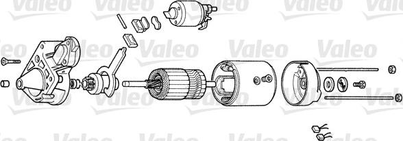 Valeo 532011A - Стартер avtolavka.club