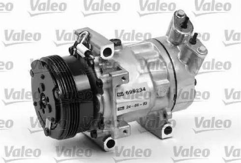 Valeo 699234 - Компресор, кондиціонер avtolavka.club