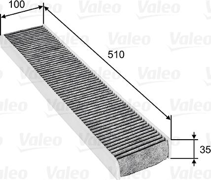 Valeo 698745 - Фільтр, повітря у внутрішній простір avtolavka.club