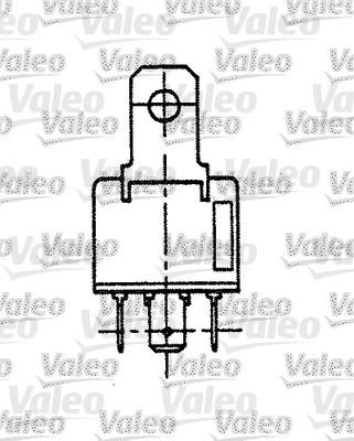 Valeo 643508 - Реле, робочий струм avtolavka.club